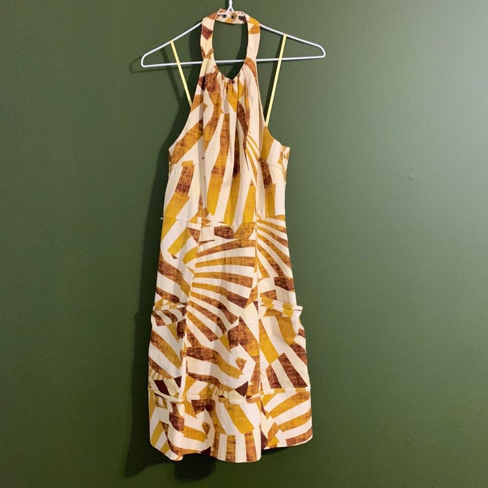 Backless boho dress